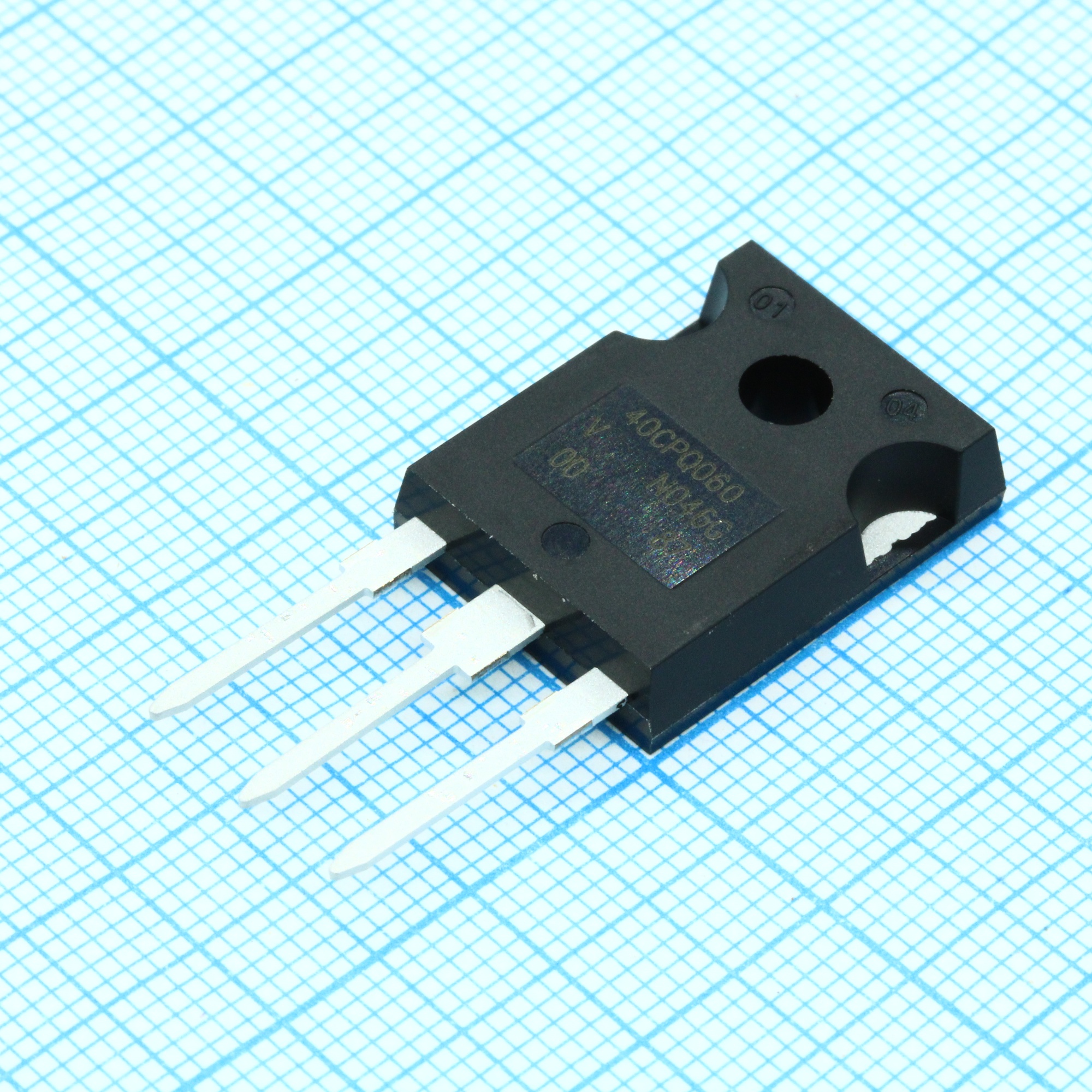 VS-40CPQ060-N3 - Диод Шоттки х2 60V 2х20А 0.49V общ. катод