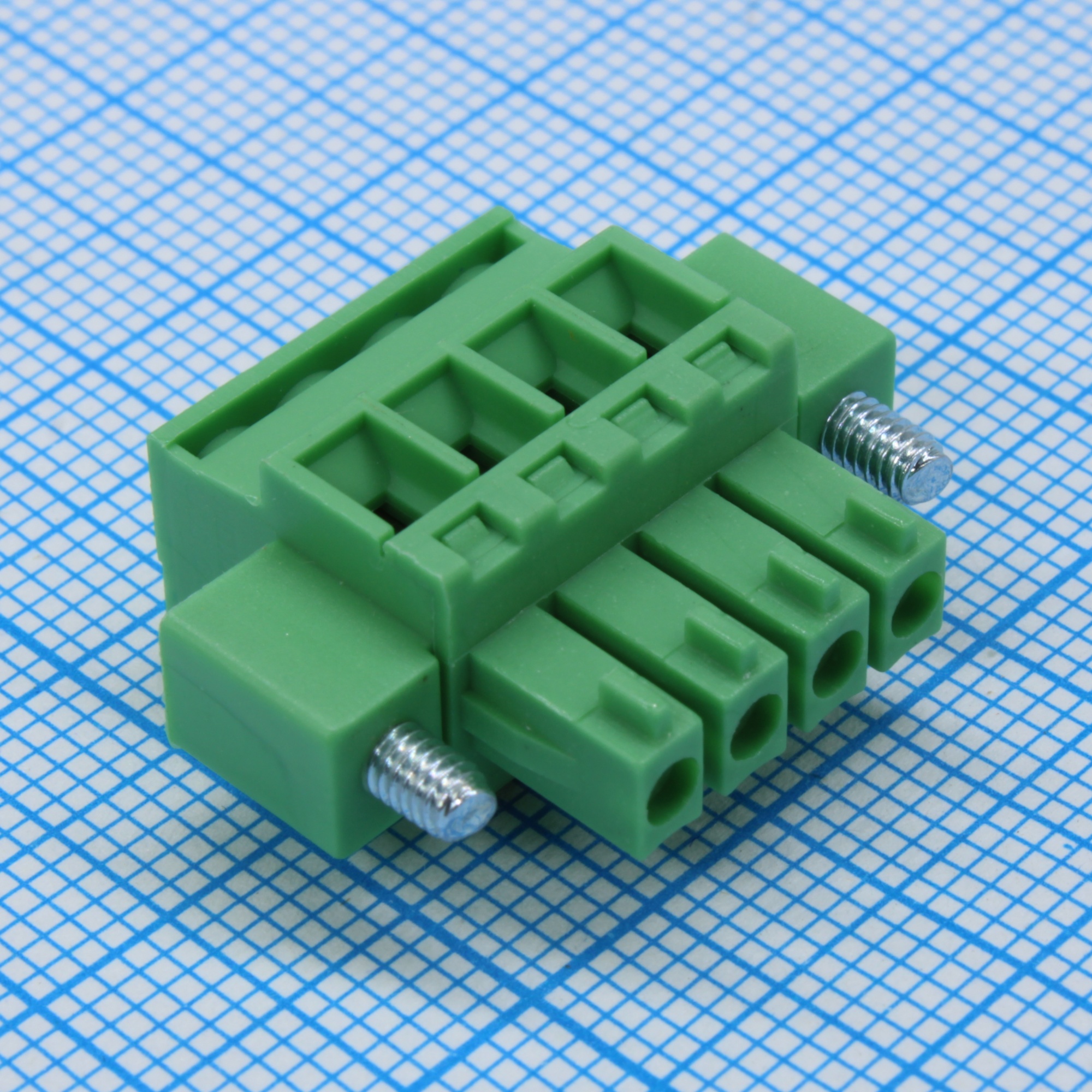 15EGTKAM-3.5-04P-14-00 - Разъемный клеммный блок. Серия 15EGTKАM-3.5, 4 контакта