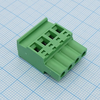 2EDGKB-5.08-04P-14-00A(H) - Разъемный клеммный блок, 4 контакта. Серия 2EDGKB-5.08