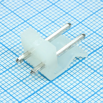 10321021 - Разъем типа провод-плата, 5.08 мм, 2 контакт(-ов), Штыревой Разъем, Монтаж в отверстие пакет