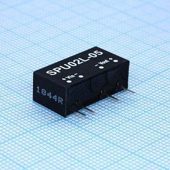 SPU02L-05 - Преобразователь DC/DC, на печатную плату, 2 Вт