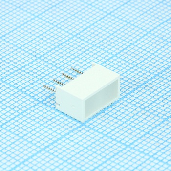 KB-2400SYKW - Светодиодный модуль 1хLEDх8,89х3,81мм/желтый/590нм/40-80мкд/белый матовый