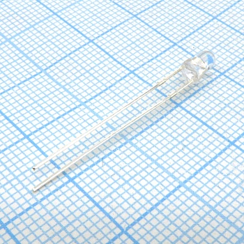 LED 3mm 12V желтый - Светодиод 3мм желтый 12v