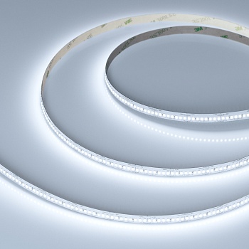 Лента MICROLED-M320-8mm 24V White6000 (8 W/m, IP20, 2216, 5m) 047861 - Светодиодная лента MICROLED-M320, открытая IP20. Светодиоды 2216, 320 шт/м (1600 шт на 5м), белая плата, скотч 3M. Цвет БЕЛЫЙ 6000K, цветопередача CRI>90, угол 120°. Питание 24 В, мощн