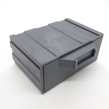 Бокс для р/дет К- 1 непрозрачные - Пластиковый контейнер для хранения крепежа, радиоэлектронных комплектующих, любых небольших деталей