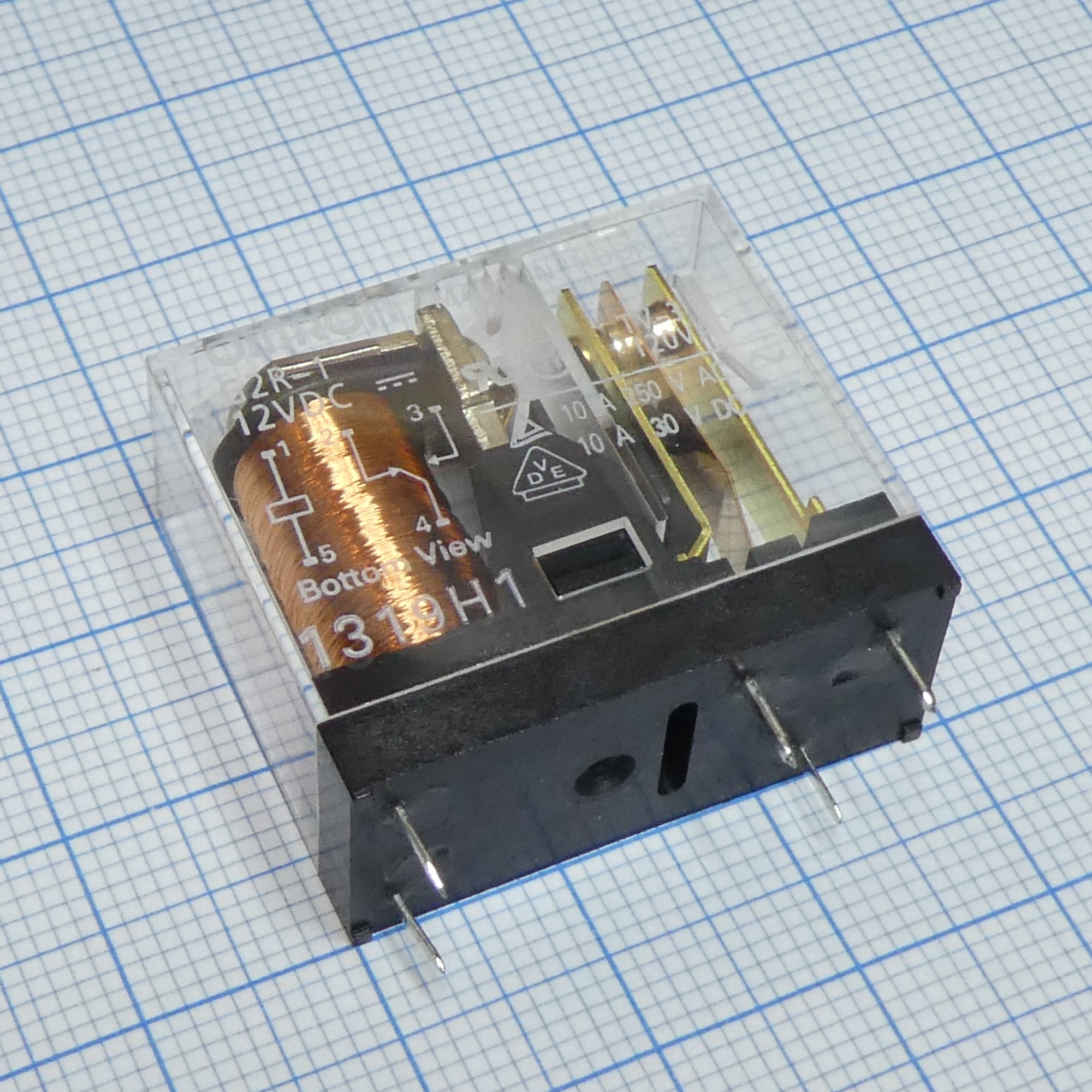 G2R-1-12DC - Реле 12в /10А 250V 1группа