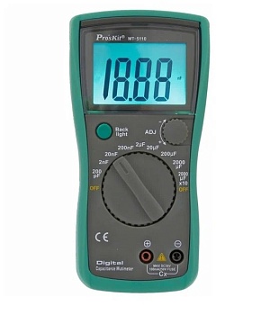 MT-5110 - Измеритель емкости, C-метр, диапазон измерений от 1пФ до 20000мкФ