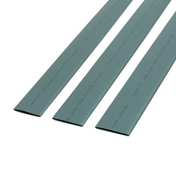 Трубка термоусадочная ТУТ нг 20,0/10,0 зеленая - 1м, не поддерживает горение