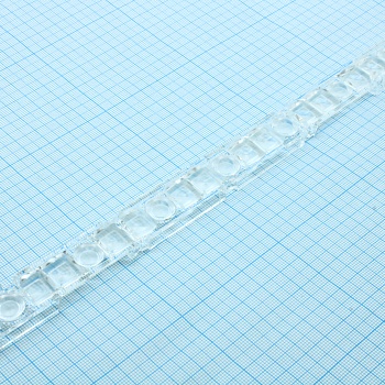 F15684_FLORENCE-1R-GC-Z60 - Линейная линза 70° для  24LED размером до 5630, 19х283х7.7мм