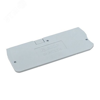 Заглушка для 2.5 Push-in 4 вывода серая