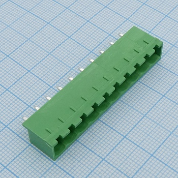 2EDGVC-5.08-10P-14-00A(H) - Разъемный клеммный блок на плату, 10 контактов. Серия 2EDGVC-5.08