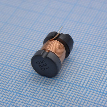 RCH114NP-331KB - Силовая индуктивность 330uH ±10% 1.0A 0.4Om радиальная без магнитного экрана