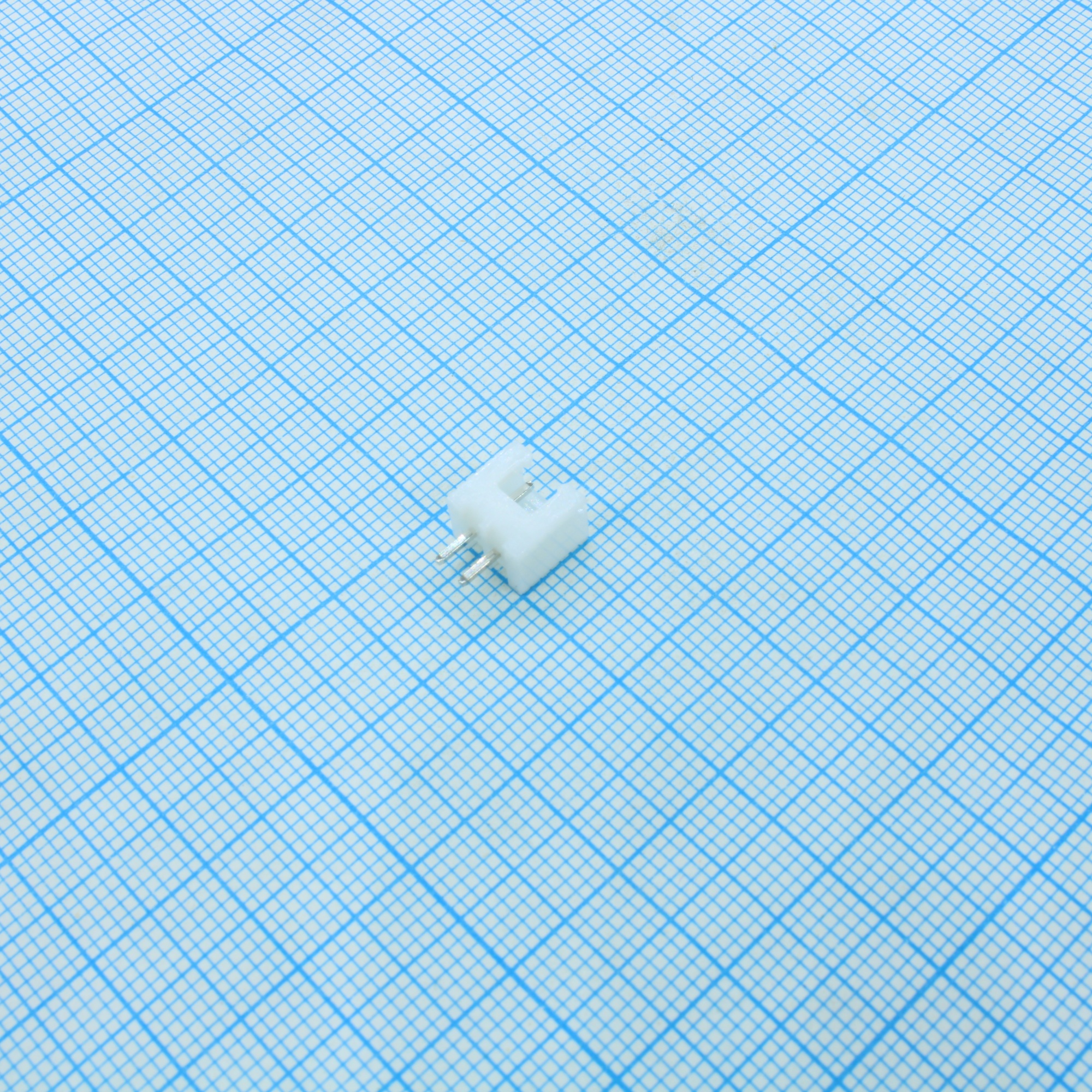 KLS1-2.50-02-S / CWF-2 - Серия XH. Корпус разъема - вилка на плату 2 контакта, шаг 2.5мм