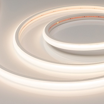 Лента герметичная COB-PL60-X544-12mm 24V Warm3000 (11.5 W/m, IP65, CSP, 5m) 031915(2) - Герметичная IP65 в трубке с линзой 60° лента COB сплошной засветки, без видимых светодиодов. Светодиоды CSP 544 шт/м. Цвет свечения ТЕПЛЫЙ 3000K, высокий индекс цветоп