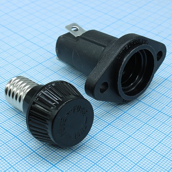 05710007L - Держатель предохранителя монтаж на панель диаметр 22.6 мм