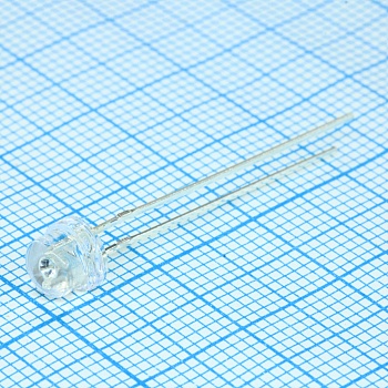 GNL-5053PGC-TL - Светодиод 5мм/зеленый/525нм/1800-2100мкд/прозрачный/60°