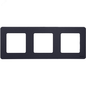 Рамка 3-м Inspiria антрацит Leg 673953