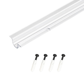 Крепление MOONLIGHT-HR-CEILING-D18-1000 038772 - Горизонтальное потолочное крепление для герметичной ленты MOONLIGHT-D18. Длина 1 метр, подходит для любых потолочных поверхностей. Направление вывода кабеля универсальное. Укомплектовано 4 шурупами с дюбеля