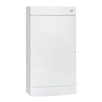 Щит распределительный навесной Unix белая дверь 4х18 модулей IP40 PROxima ux-4x18-nw