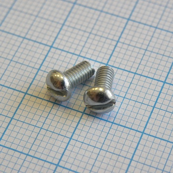 Винт М3.0х 6 (60шт.) п/к (шлиц) - Винт М3.0х 6 (60шт.) п/к (шлиц)