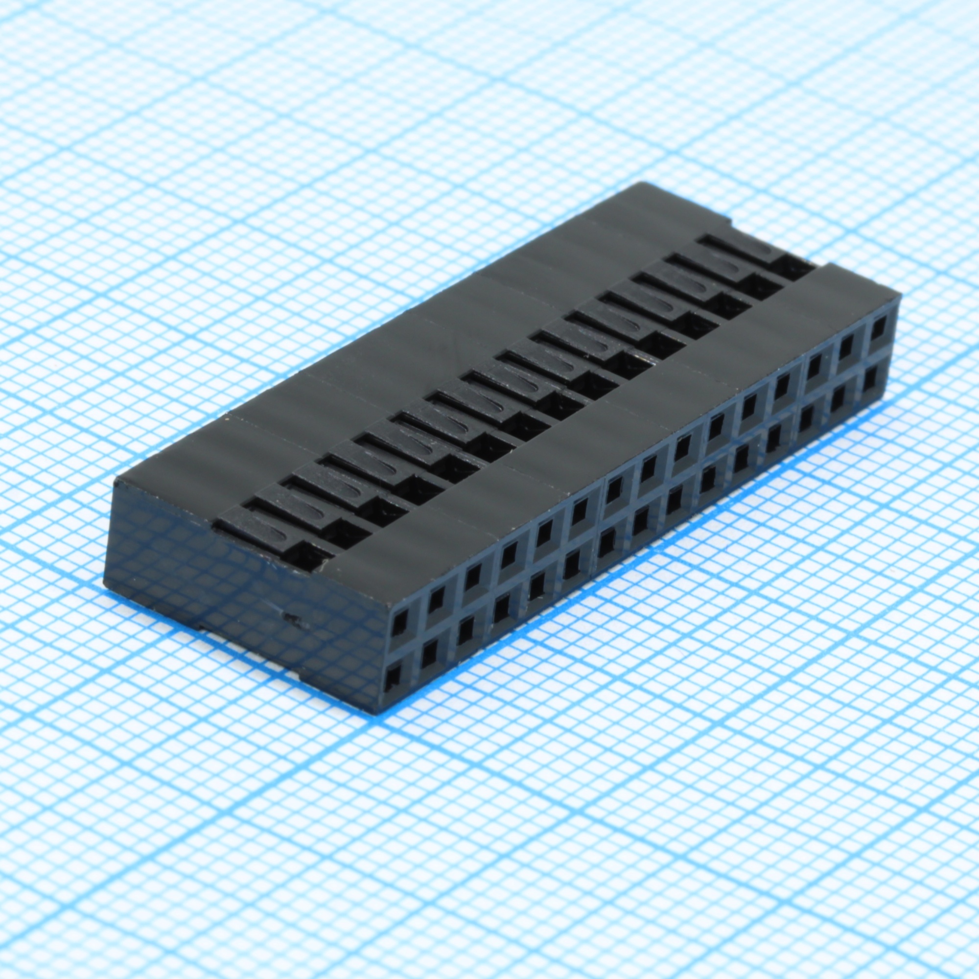 I-DS1071-SCB02X15 - Гнезда на кабель, двухрядные