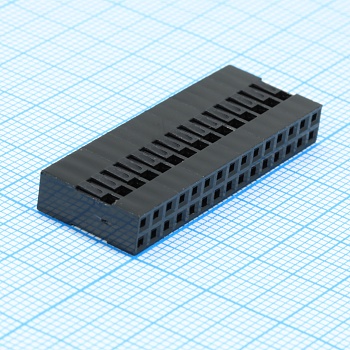 I-DS1071-SCB02X15 - Гнезда на кабель, двухрядные