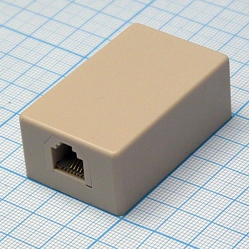 TJ6P4C SURFACE 7905 - TJ6P4C розетка на папель