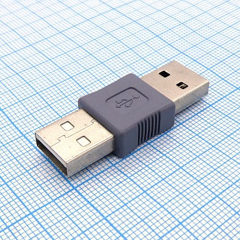 USB ADAPTER AM/AM - Переходник с вилки USB тип A на вилку USB тип A
