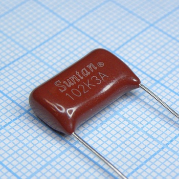 TS09003A102KSB0E0R - Конденсатор полипропиленовый 1000В 1000пФ  ±10% 19x6.4x11мм +85°C