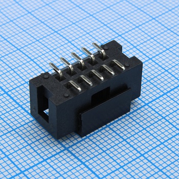 DS1013-10MSISR-B - IDC разъем, вилка на плату, SMD монтаж 10pin(2x5), шаг 2.54