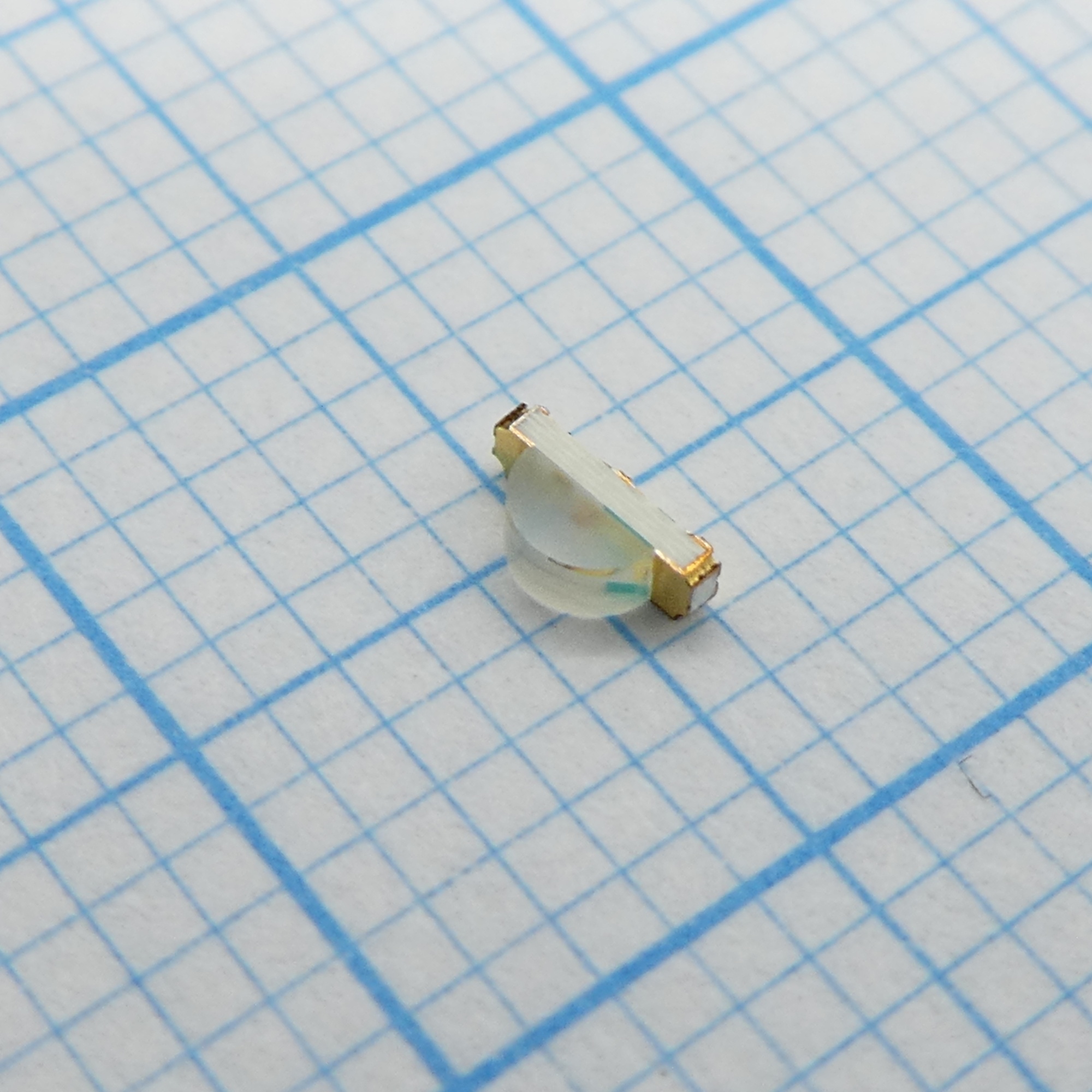 HSMG-C110 - Светодиод SMD зелёный 527нм 15мкд матовый 3.2 x 1.5 x 1.0