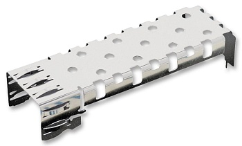 6367035-1 - Аксессуар разъема. Крышка прямоугольная SFP никелированная медь коробка/лоток