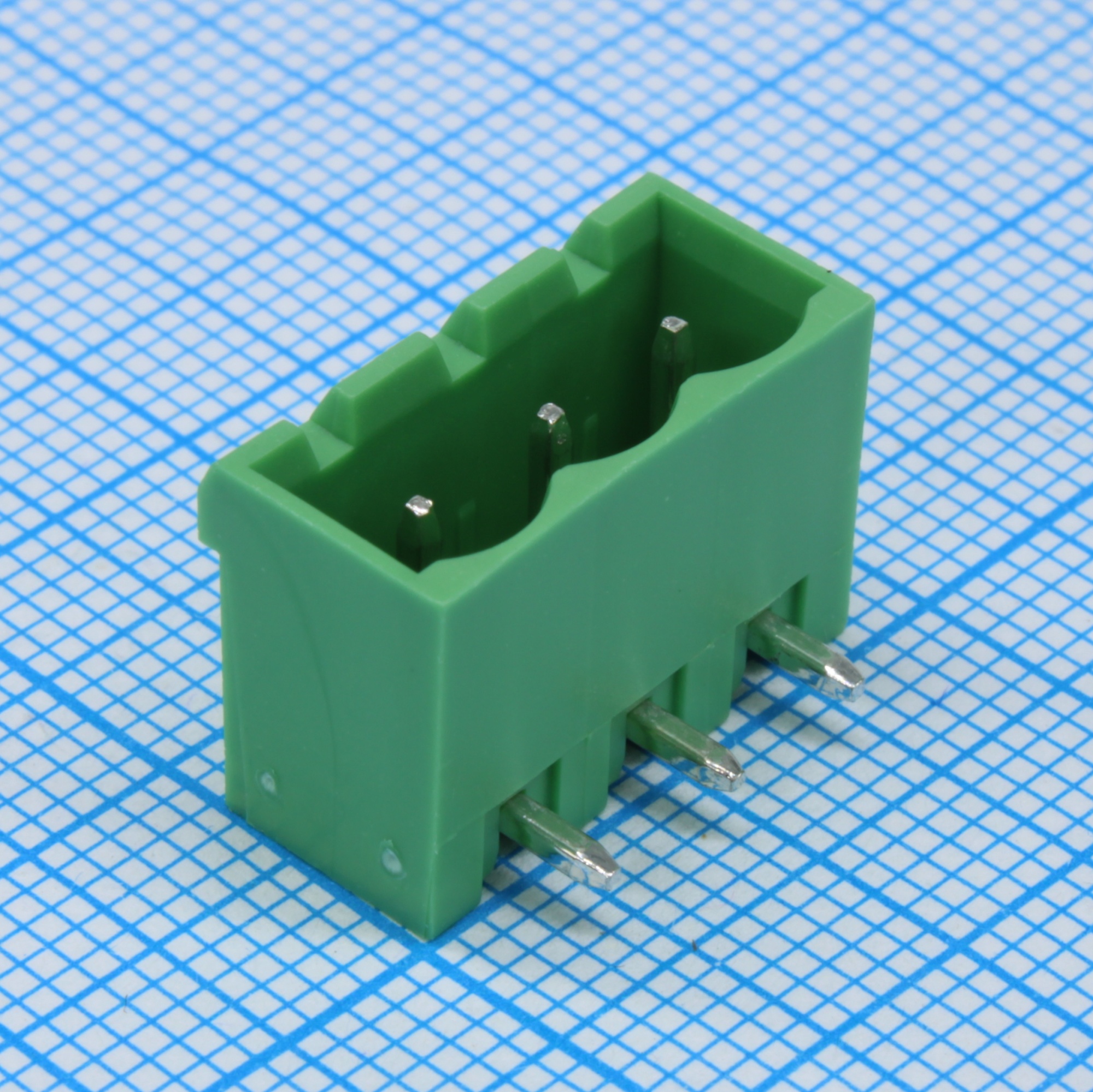 2EDGRC-5.08-03P-14-100A(H) - Разъемный клеммный блок на плату, 3 контактов. Серия 2EDGRC-5.08