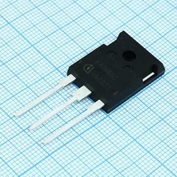 IKW40N60H3FKSA1 - Биполярный транзистор IGBT, 600 В, 80 А, 306 Вт