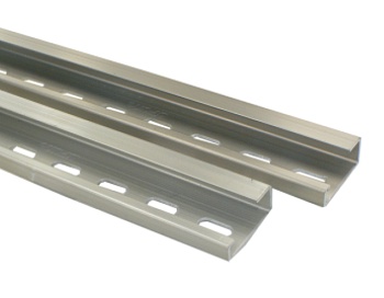 Монтажная рейка G32-15 - Монтажная G рейка, 32x15 мм, перфорированная, сталь