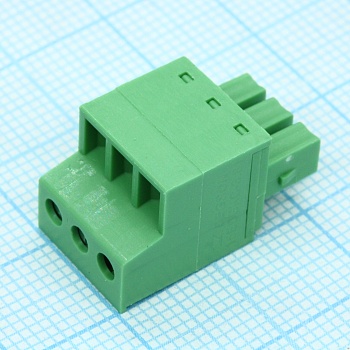 15EDGKC-3.81-03P-14-00A(H) - Разъемный клеммный блок. Серия 15EDGKC-3.81 3 контакта