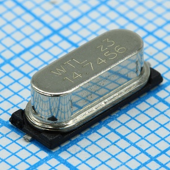 WTL9M85647FO - Резонатор кварцевый 14.7456МГц 16пФ ±30ppm, -20°C...+70°C ±50ppm/°C 49 SMD