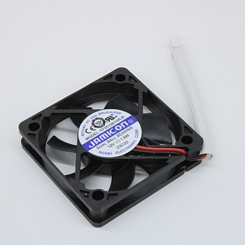 KF0510B1HR-R - Вентилятор 12В DC, 50х50х10мм, 5200об/мин., 0,37м3/мин, автостарт, подшипник качения, тип вывода - провод с разъемом