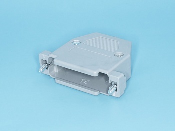 DP-25C-G - Кожух для D-SUB разьема 25 pin, пластик, серый