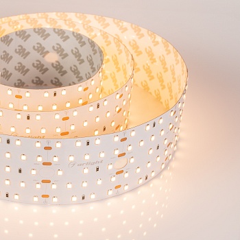 Лента S2-2500 24V Warm 2700K 52mm (2835, 420 LED/m, LUX) 023405 - Гибкая лента LUX для профиля S2, светодиоды smd 2835, 420 шт/м (1050шт на 2.5м), белая плата 52 мм с монтажными отверстиями, скотч 3М. Цвет ТЁПЛЫЙ 2600-2800K. Питание 24V, мощность 30 Вт/м 