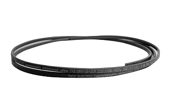 Кабель нагревательный саморег. 16Вт/м с экраном термопласт TKE-SRM-16-2CR