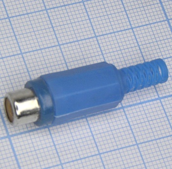 RCA 4005 B(4006) - RCA гнездо кабельное, разъем типа "тюльпан"
