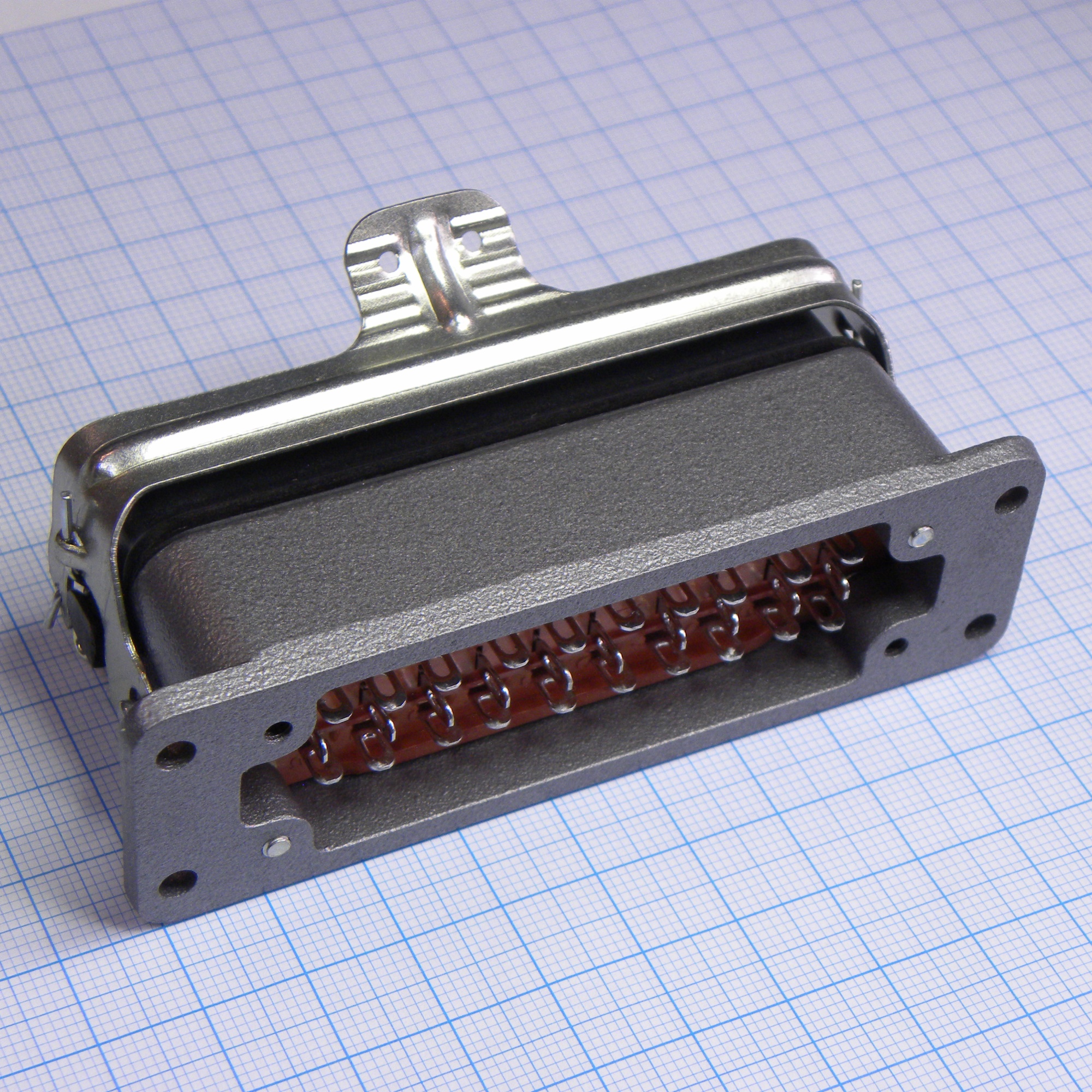 РП14А-30Г3 розетка - Соединитель  низкочастотный, прямоугольный, внутреннего монтажа