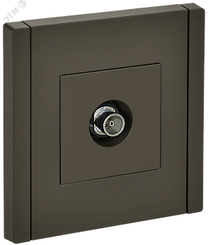 Розетка TV оконечная FORTE&PIANO FP328 сер. IEK FP-A10-O-K03