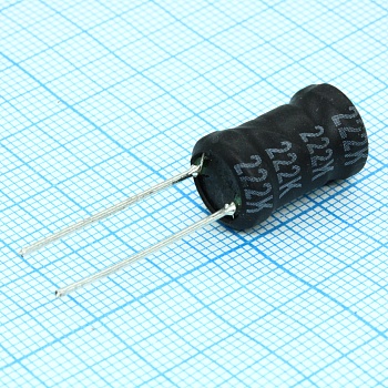 LGB-X1016-222K - Радиальная индуктивность 2200uH 0,5A 3.5Ohm DCR p=6.5mm