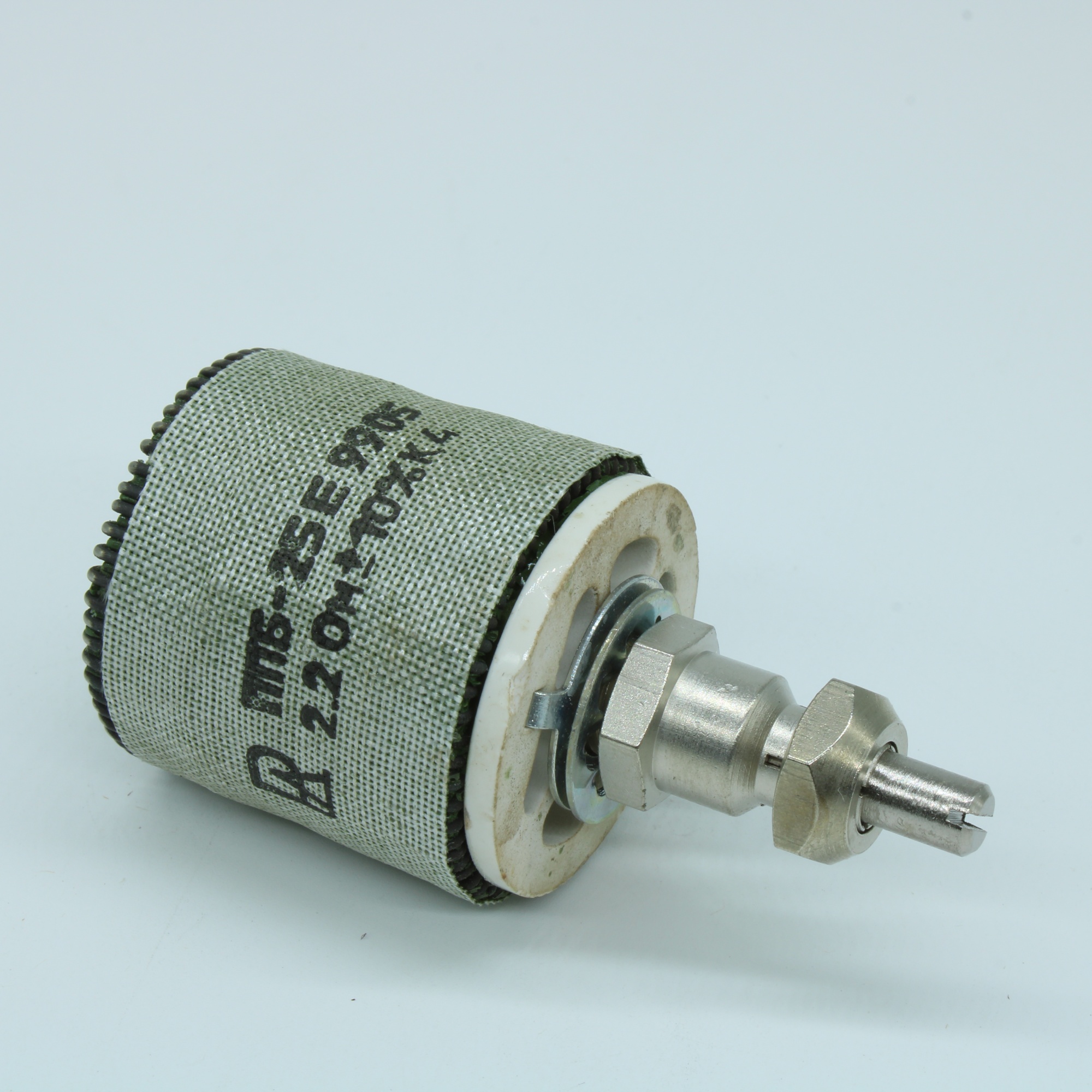 ППБ-25Е       2.2  ±10% - Резистор переменный проволочный 2.2Ом ±10% 25Вт