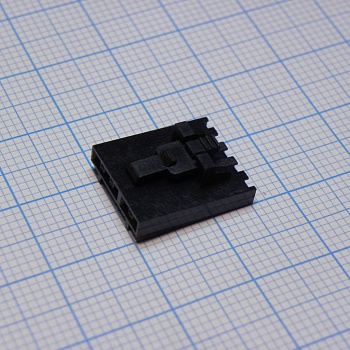 50579405 - Кожух разъема RCP 5 местн. 2.54мм с захватом для монтажа кабеля