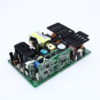 RPS-300-12 - AC-DC, med, 300Вт (200 Вт без обдува), ККМ, вход 90…264В AC 47…63Гц, 127…370B DC, выход 12В/25А, рег. вых. 11.4…12.6, изоляция 4000В AC, на плате 127х76.2х35мм, -30…+70°С,  режим SB выход 5В/1А
