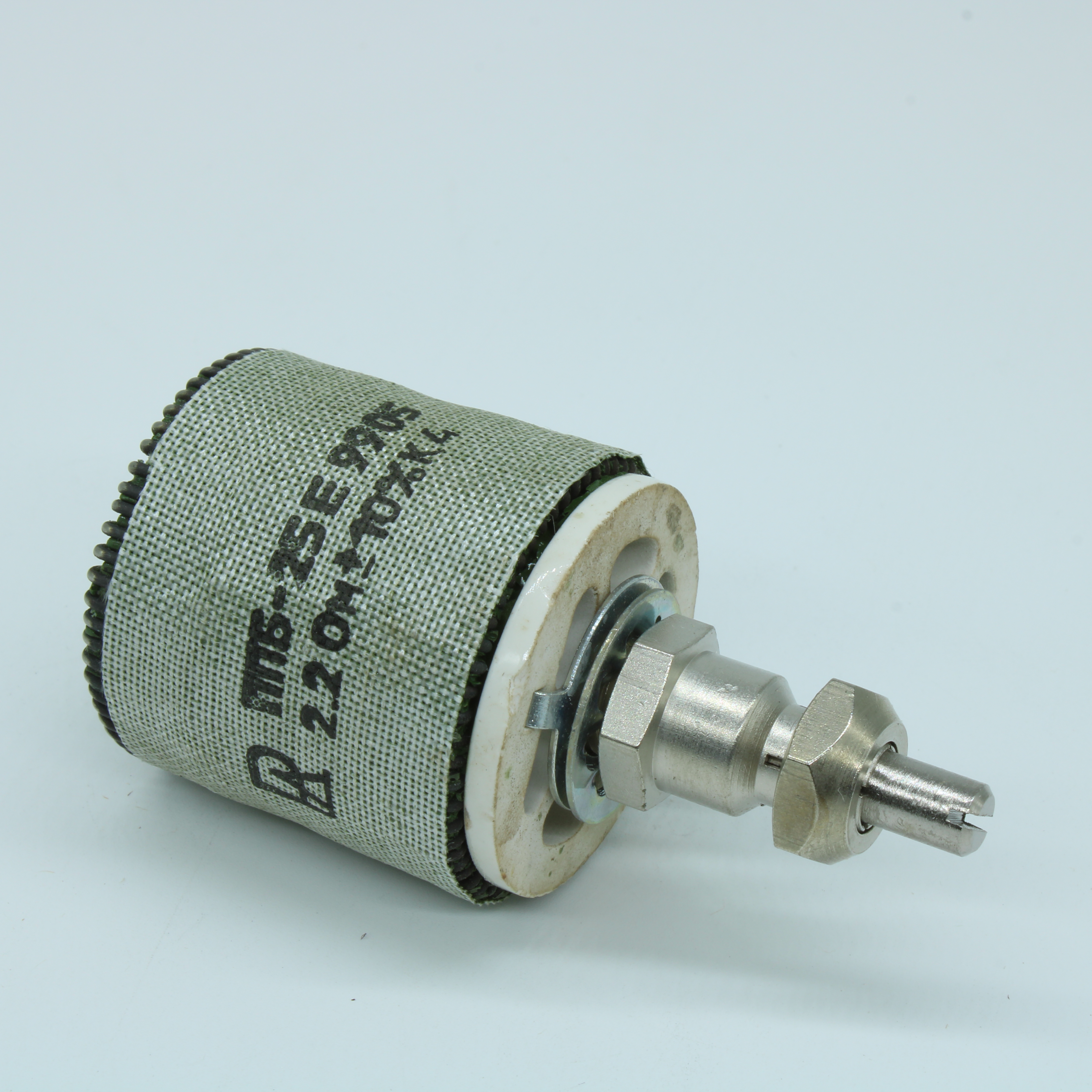 ППБ-25Е       2.2  ±10% - Резистор переменный проволочный 2.2Ом ±10% 25Вт