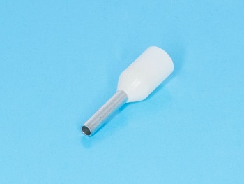 TIC-0.5-6 - Наконечник 6мм для обжима многожильного кабеля  0,5мм, изолированный, кратно 100шт.